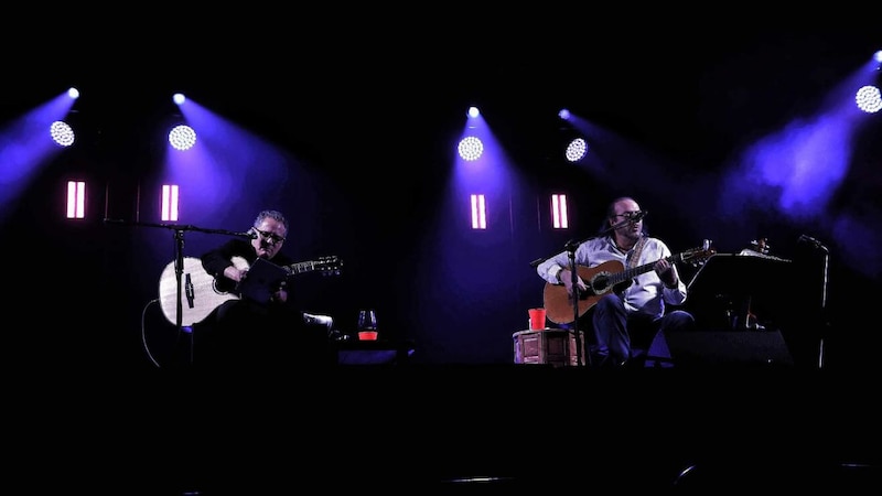Concierto de Serrat y Sabina