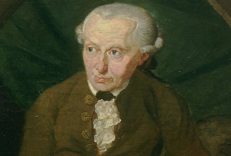 Retrato de Immanuel Kant