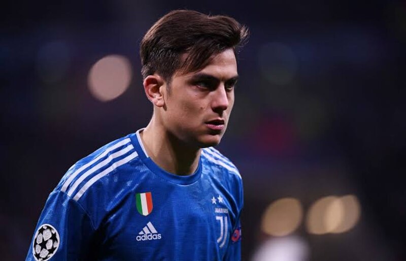 Paulo Dybala, el jugador argentino de la Juventus, está triste.