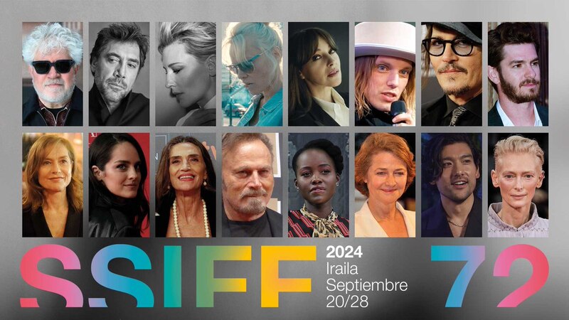 Actores y actrices en el Festival de Cine de San Sebastián