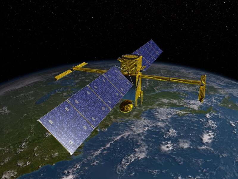 Satélite artificial en órbita terrestre