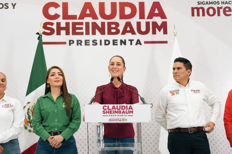 Title: Claudia Sheinbaum, precandidata de Morena a la presidencia de México