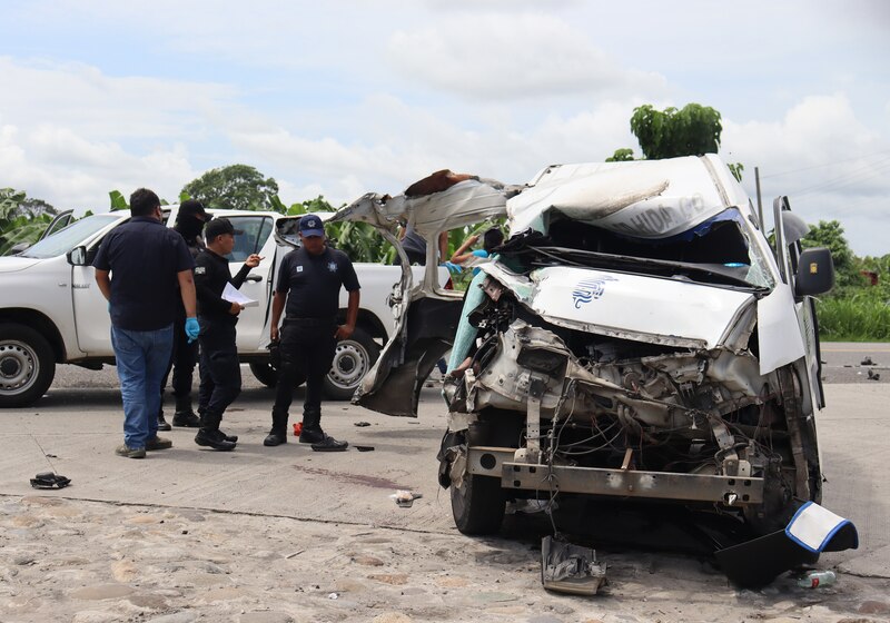 Accidente de tránsito deja varios heridos