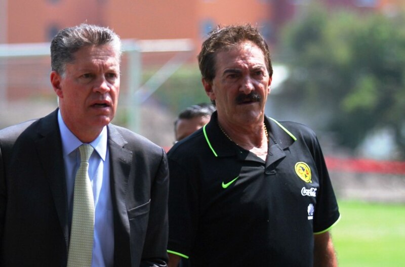 Ricardo Peláez y Miguel Herrera, juntos en el América