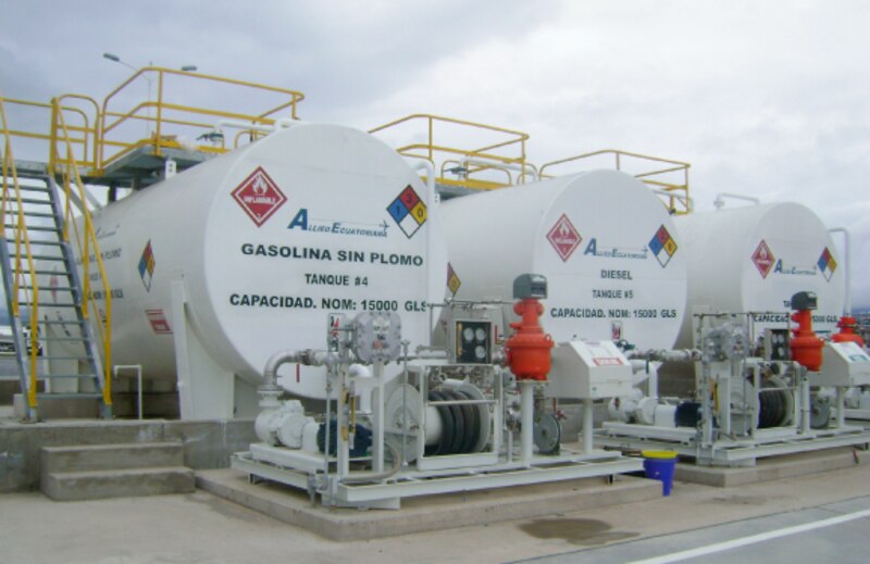 Tanques de almacenamiento de combustible