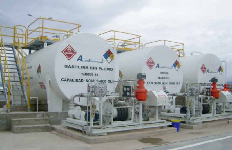 Tanques de almacenamiento de combustible