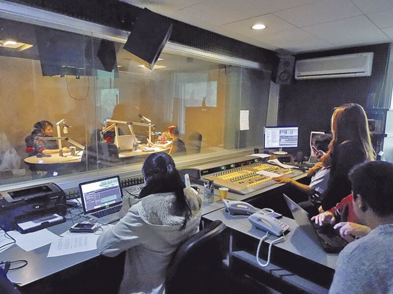 cabina de radio