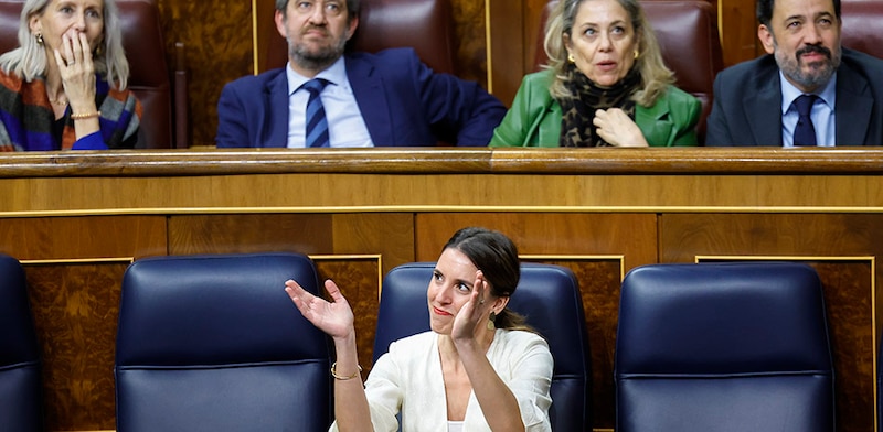 La presidenta del Congreso, Meritxell Batet, durante la sesión de control al Gobierno en el Congreso de los Diputados.