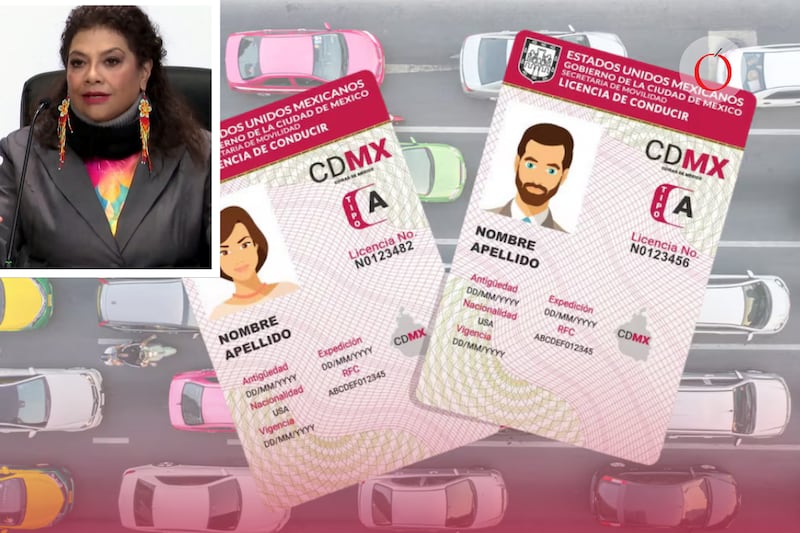 La Jefa de Gobierno de la Ciudad de México, Clara Brugada, anuncia prórroga para el trámite de la licencia permanente.