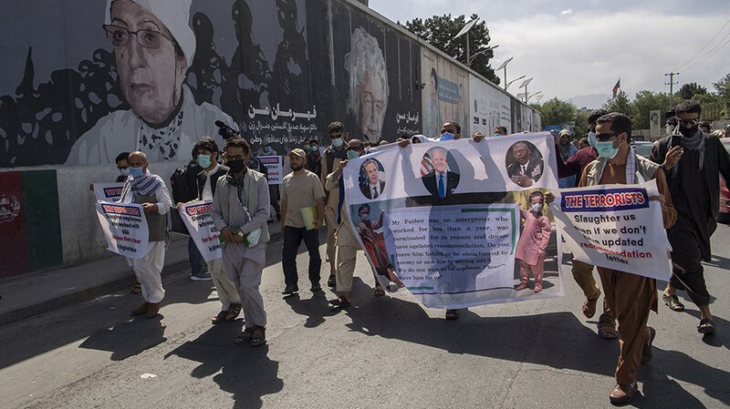 Protestas en Afganistán tras la muerte de un intérprete que trabajó para Estados Unidos