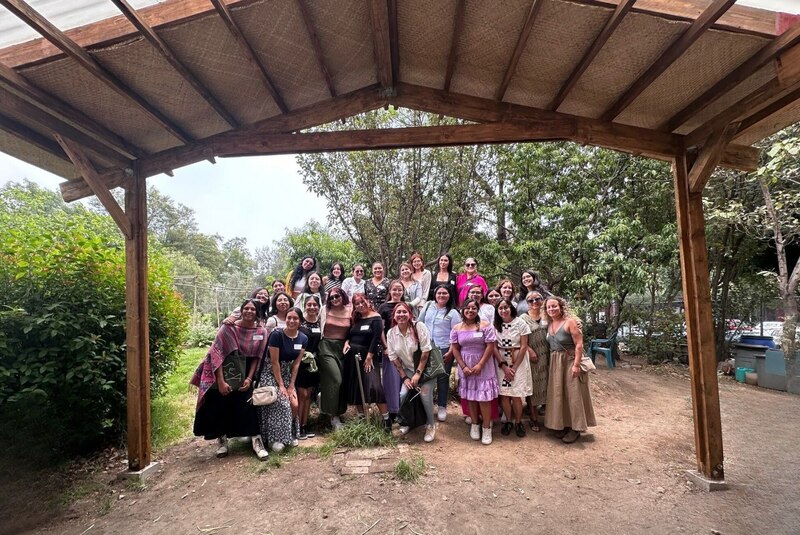 Mujeres indígenas en un taller de capacitación