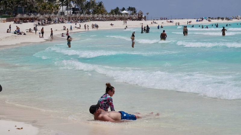 Playa en Cancún