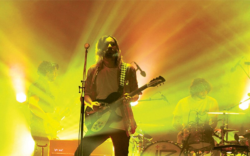 Concierto de rock en vivo