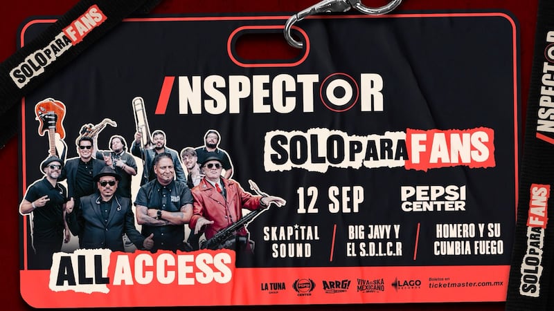 Inspector celebra 30 años de trayectoria con un concierto en el Pepsi Center