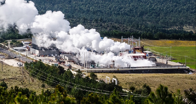 Planta geotérmica