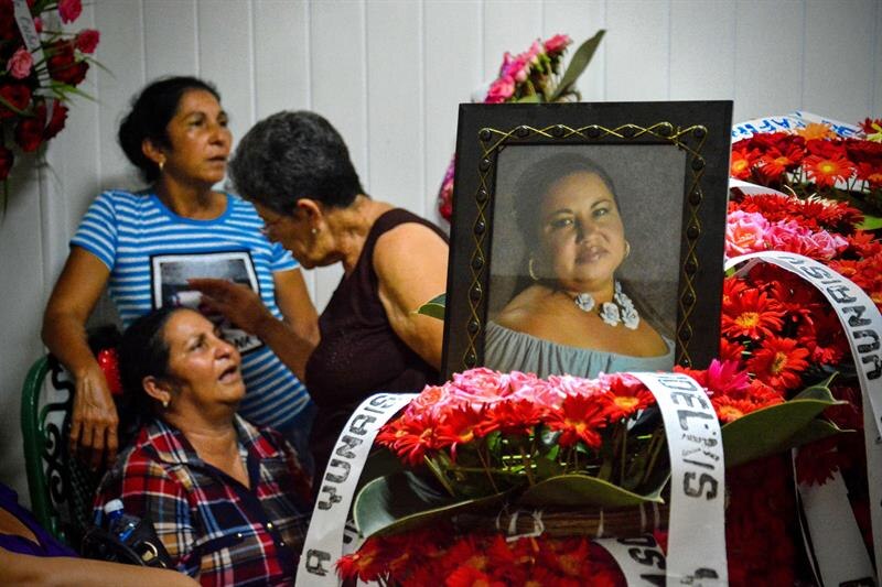Velorio de una mujer joven