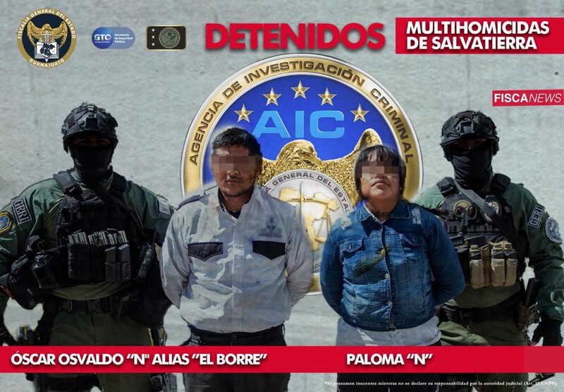 Title: Detienen a presuntos multihomicidas de Salvatierra