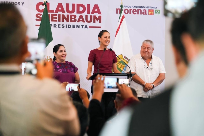 Claudia Sheinbaum, rumbo a la presidencia de México