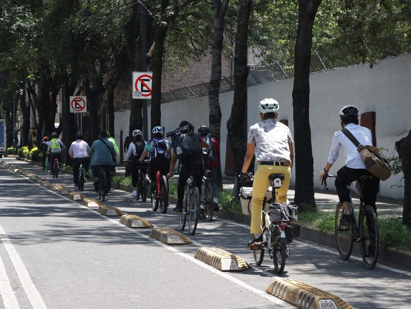 Ciclistas en la ciudad