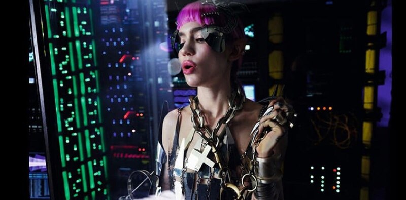 Grimes en concierto