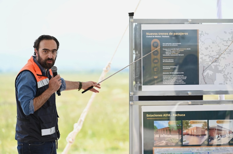 El director de la Agencia de Transporte Ferroviario, Andrés Lajous resaltó las ventajas del tren de pasajeros Ciudad de México-Pachuca, que se proyecta opere en el 2027