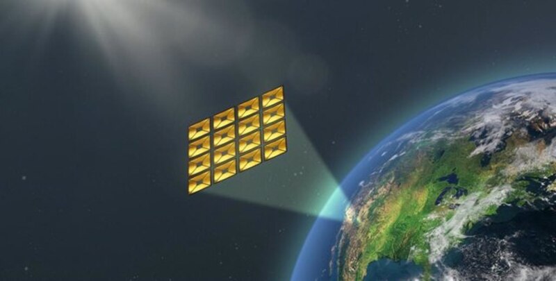 Satélites en el espacio