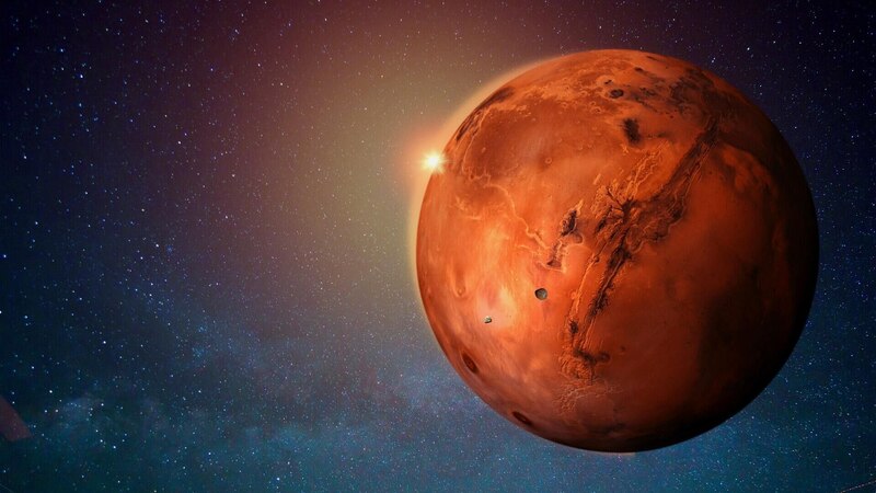Marte, el planeta rojo