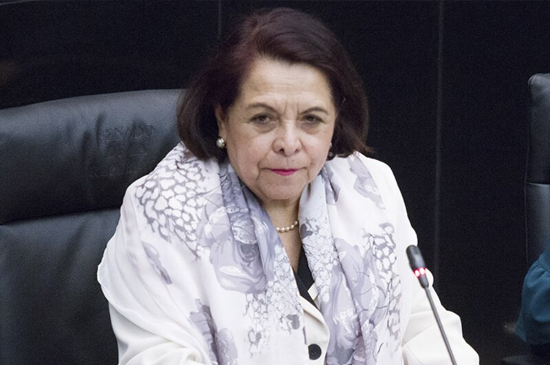 La presidenta del Congreso, Ana Pastor, durante una sesión parlamentaria.