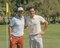 Roger Federer y Rafa Nadal la pasan bien en un encuentro de golf