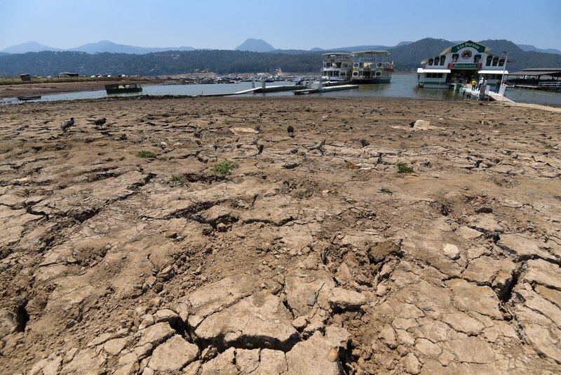 La sequía en el lago Gatún