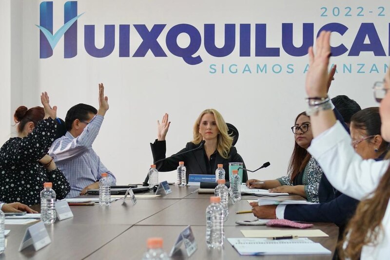 Reunión de trabajo en Huixquilucan