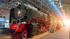 Celebran en San Petersburgo un desfile de trenes antiguos  