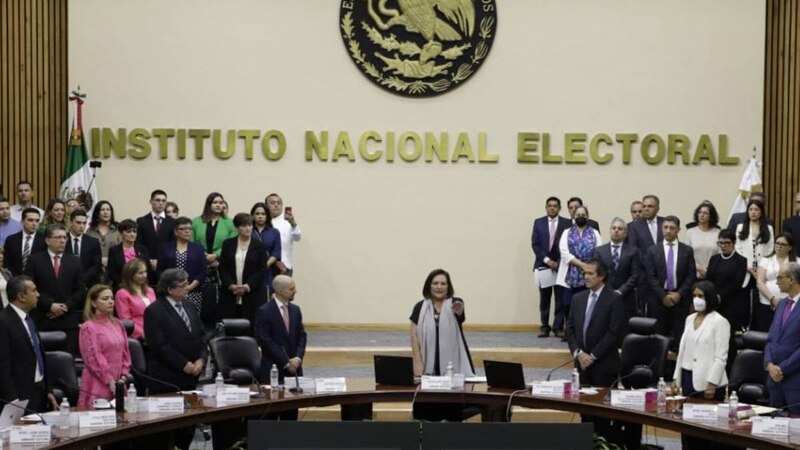 Presidenta del INE, Lorenzo Córdova, rinde su informe anual