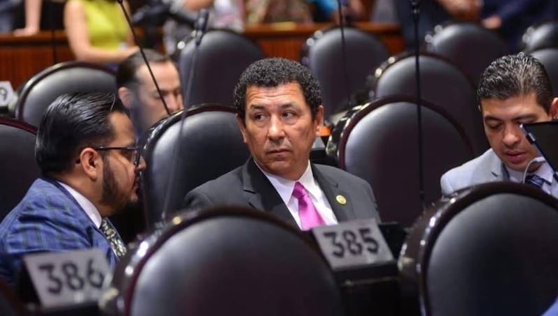 El diputado Mario López Hernández, miembro de la 4T