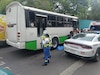 Muere motociclista tras ser impactada por unidad de la Ruta 40 en Tlalpan
