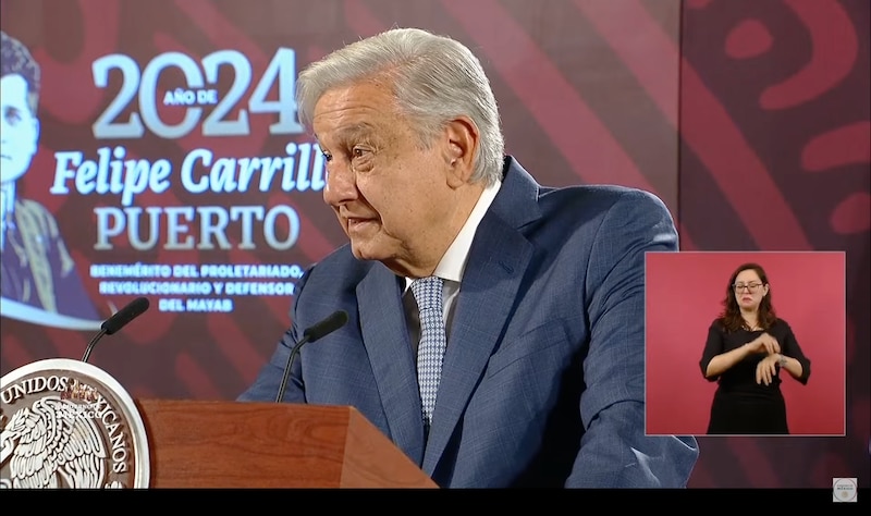 El presidente Andrés Manuel López Obrador encabeza la ceremonia del 106 aniversario del natalicio de Felipe Carrillo Puerto