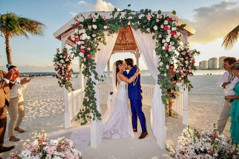 Boda en la playa