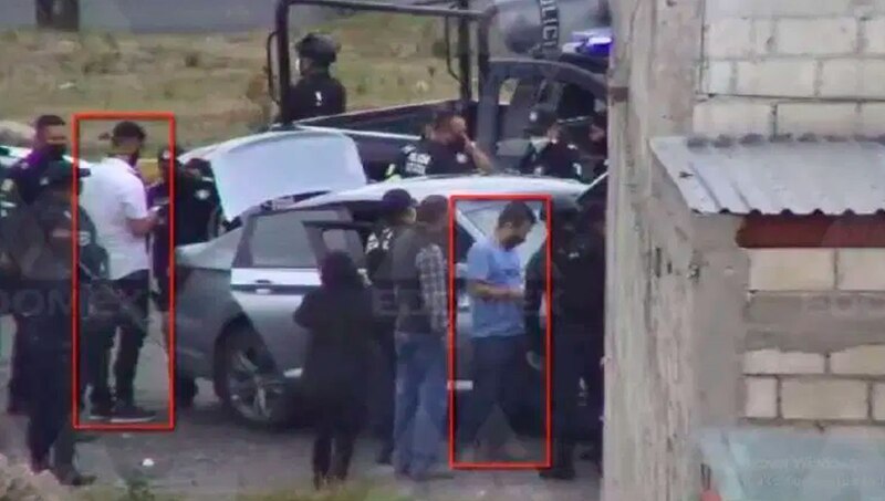 Detienen a dos sujetos armados en la colonia Morelos