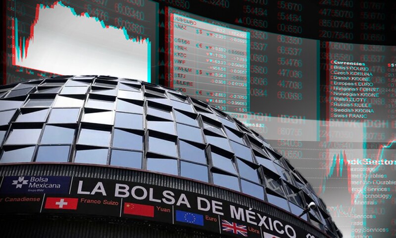 La Bolsa Mexicana de Valores cae por debajo de los 50.000 puntos