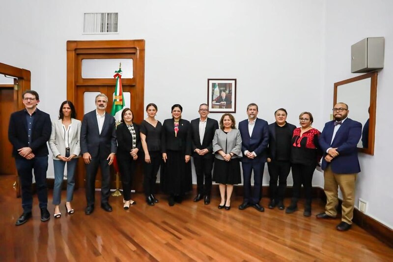 Reunión de trabajo con el equipo de la Secretaría de Cultura