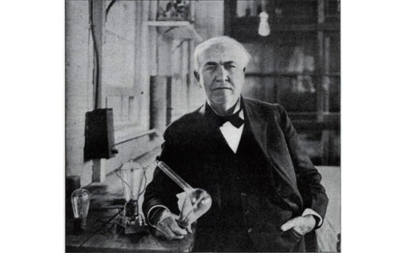 Thomas Edison, el inventor de la bombilla