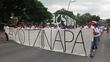 Normalistas marchan a 12 años de la desaparición de 43 estudiantes de Ayotzinapa
