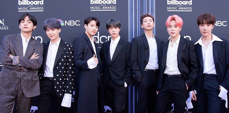 BTS en la alfombra roja de los Billboard Music Awards 2019