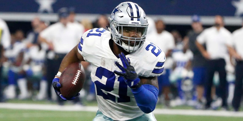 Ezekiel Elliott, corredor de los Cowboys de Dallas