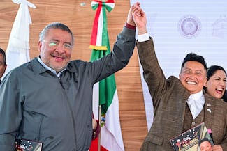 En el estado de México, la única dirigente del movimiento es Delfina Gómez