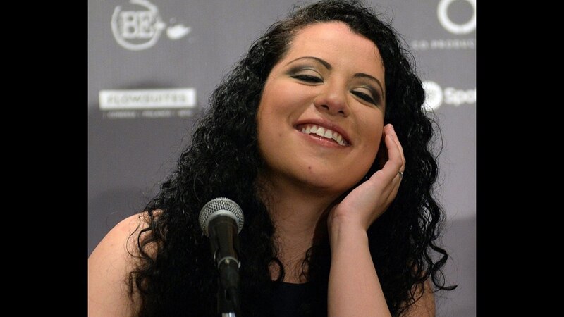La cantante Susana Zabaleta