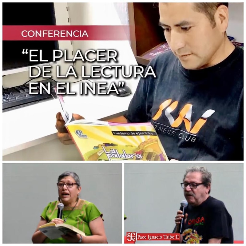 Title: Conferencia "El placer de la lectura en el INEA"