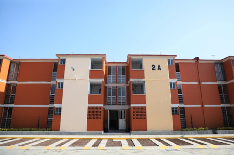 Edificio de apartamentos en México