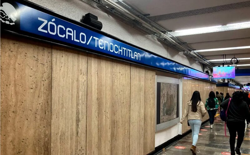 Estación Zócalo/Tenochtitlan del Metro de la Ciudad de México