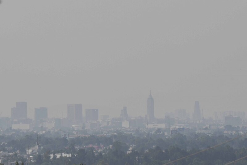 Ciudad de México cubierta de smog